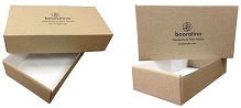 Упаковка для сувенирной продукции с логотипом компании